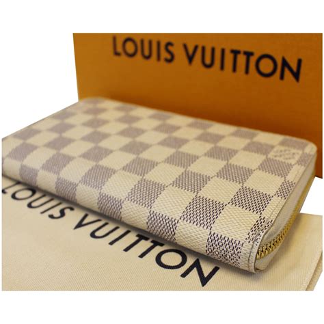 louis vuitton damier azur long wallet|authentic Louis Vuitton damier wallet.